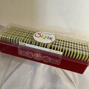 Sizzix Sizzlits Alphabet Die Set Mac 'n' Cheese 35 Dies Pieces #654816